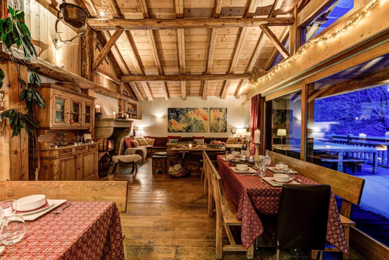 Chalet Tissieres Villa Chamonix ภายนอก รูปภาพ